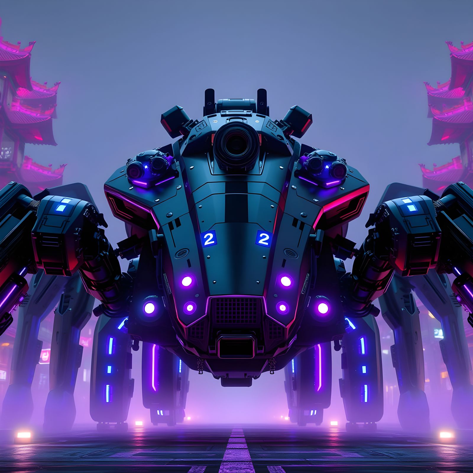 Galaxy Automation Tsuchigumo-class Siege Mech