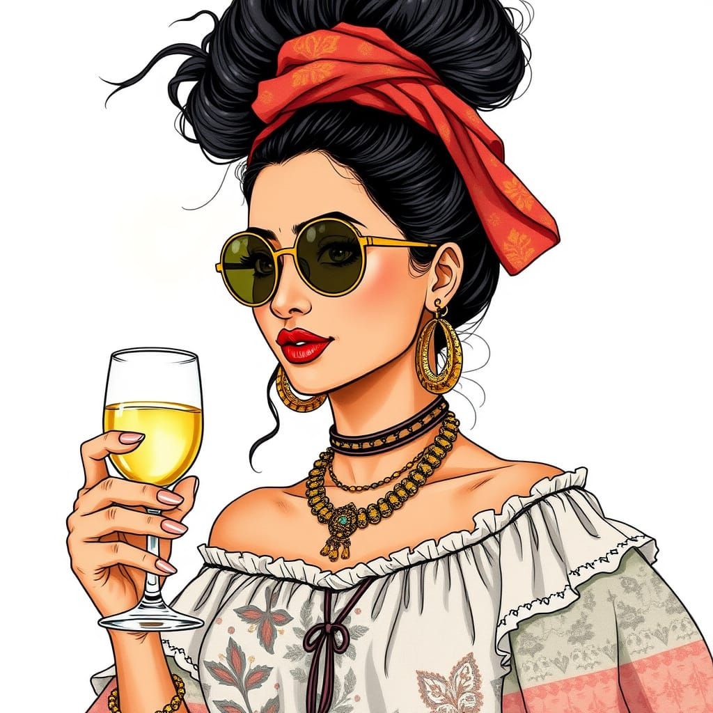 Elegance blooms in a moment of serenity