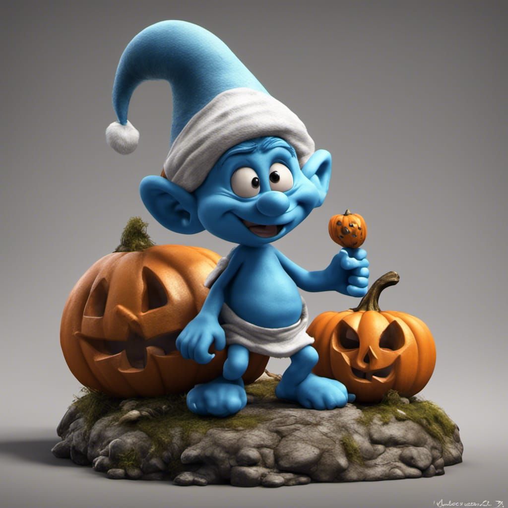 Halloween Smurf
