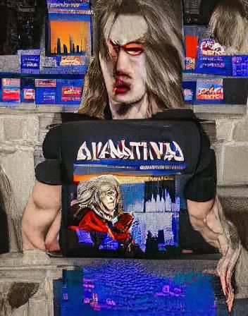 AI Image of Castlevania