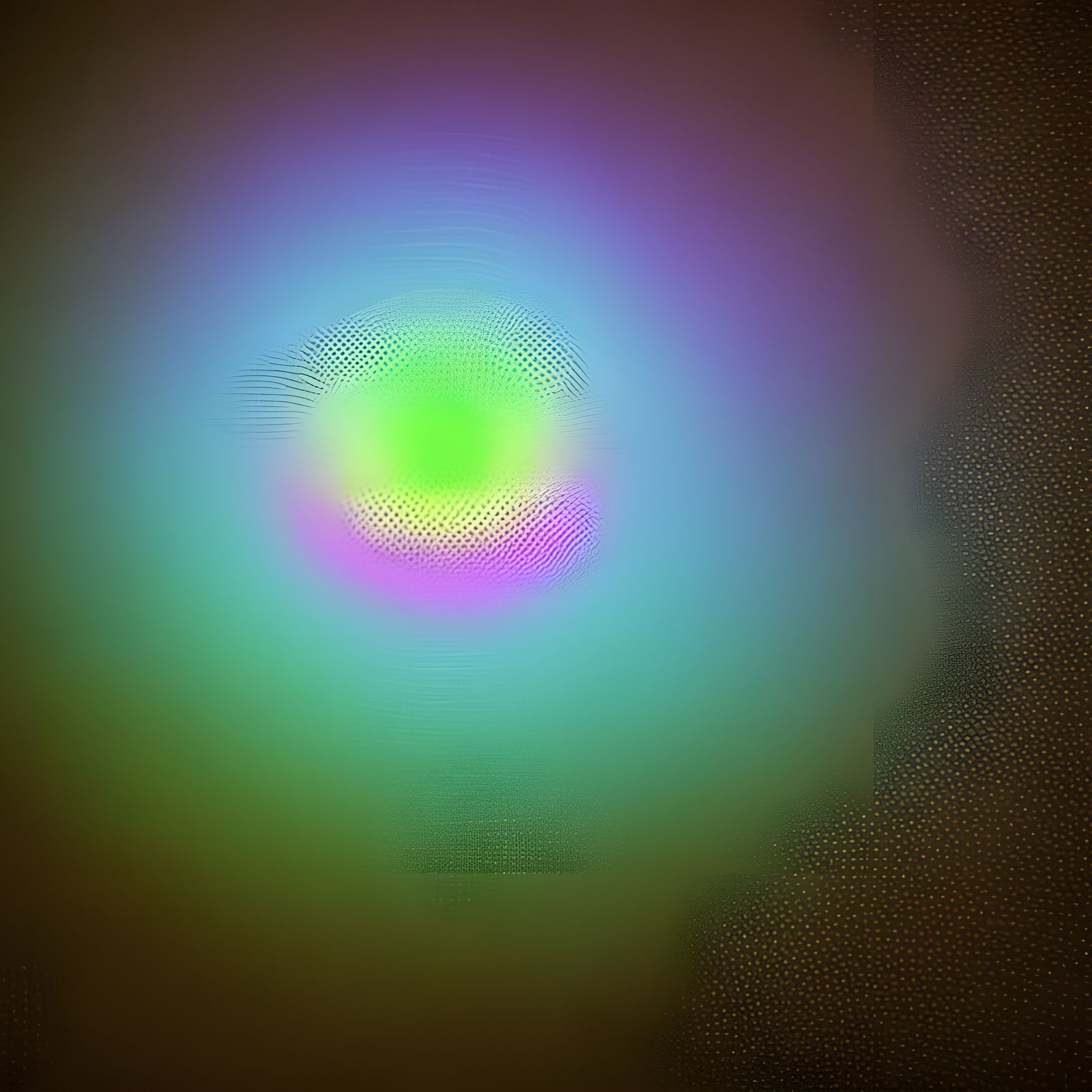 Abstract Geometric Composition with Rainbow Diffraction