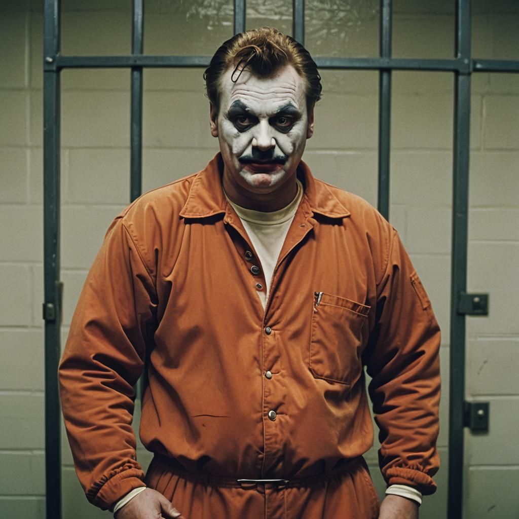 John Wayne Gacy Behind Bars: Cinematic Film Still