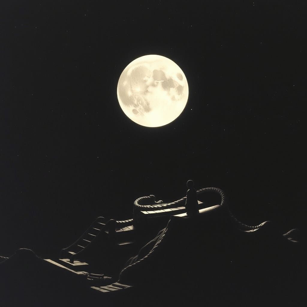 Dark Side of the Moon: A Surreal Dreamscape