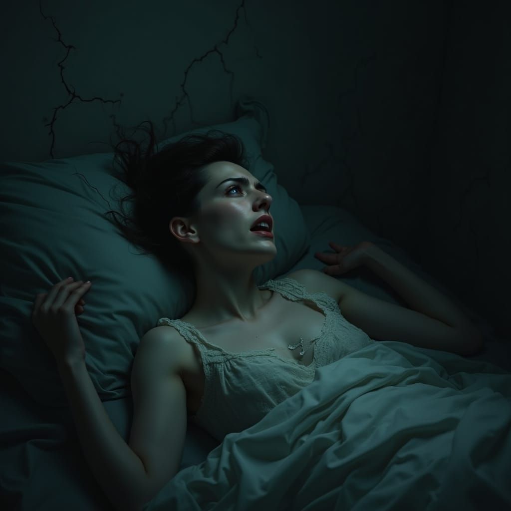 Darkness Descends, Fear and Anxiety in Haunting Surreal Drea...