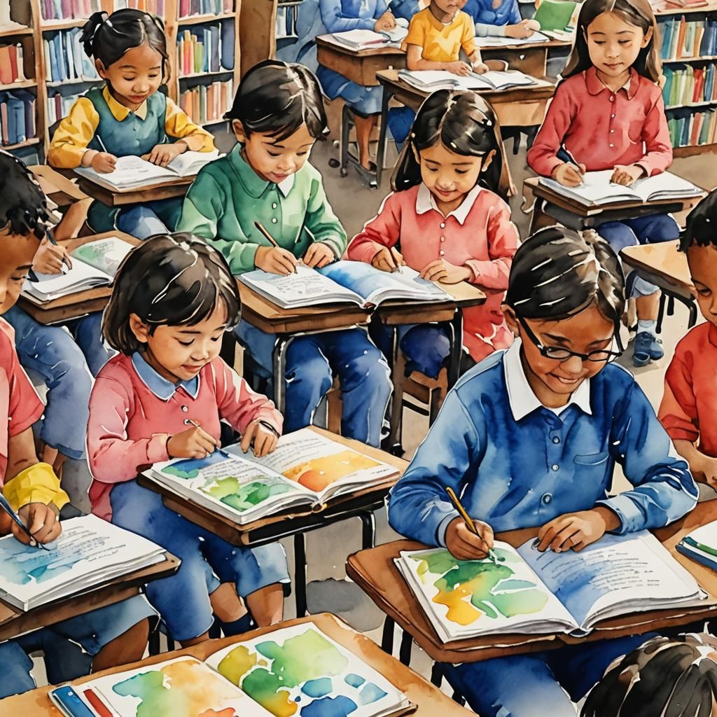 Watercolor Painting: Education's Transformative Power