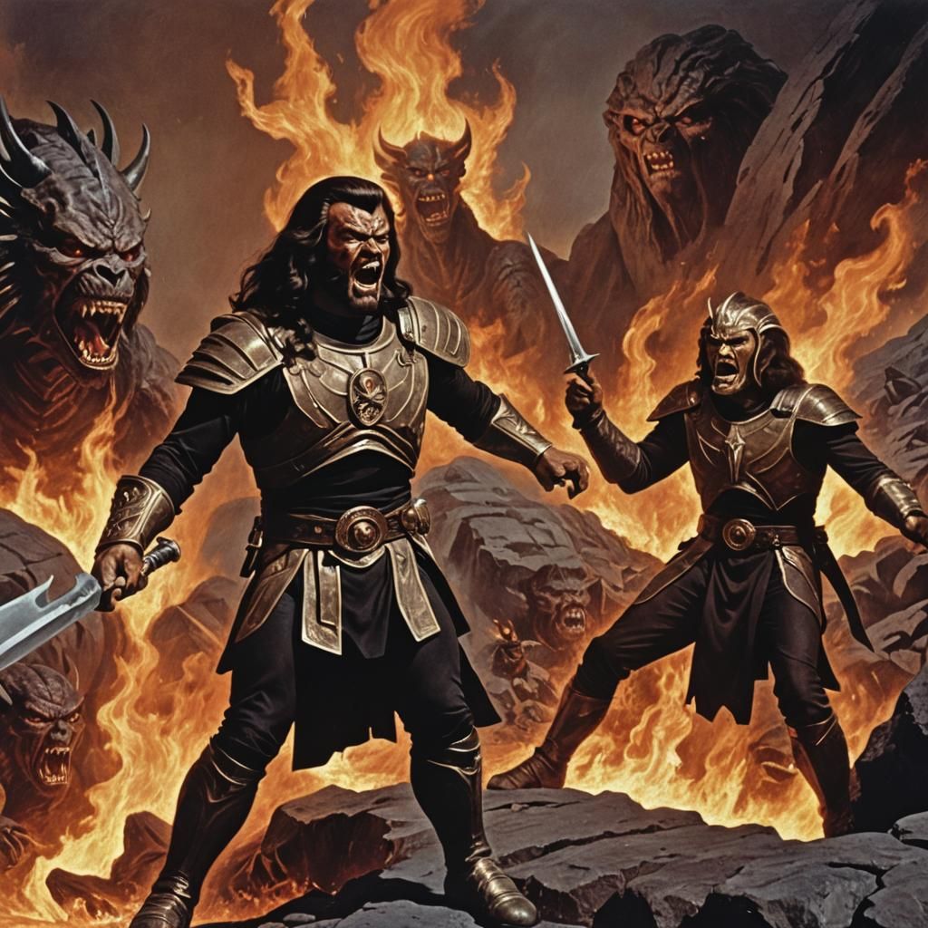Kahless's Fiery Victory: Forging the Bat'leth