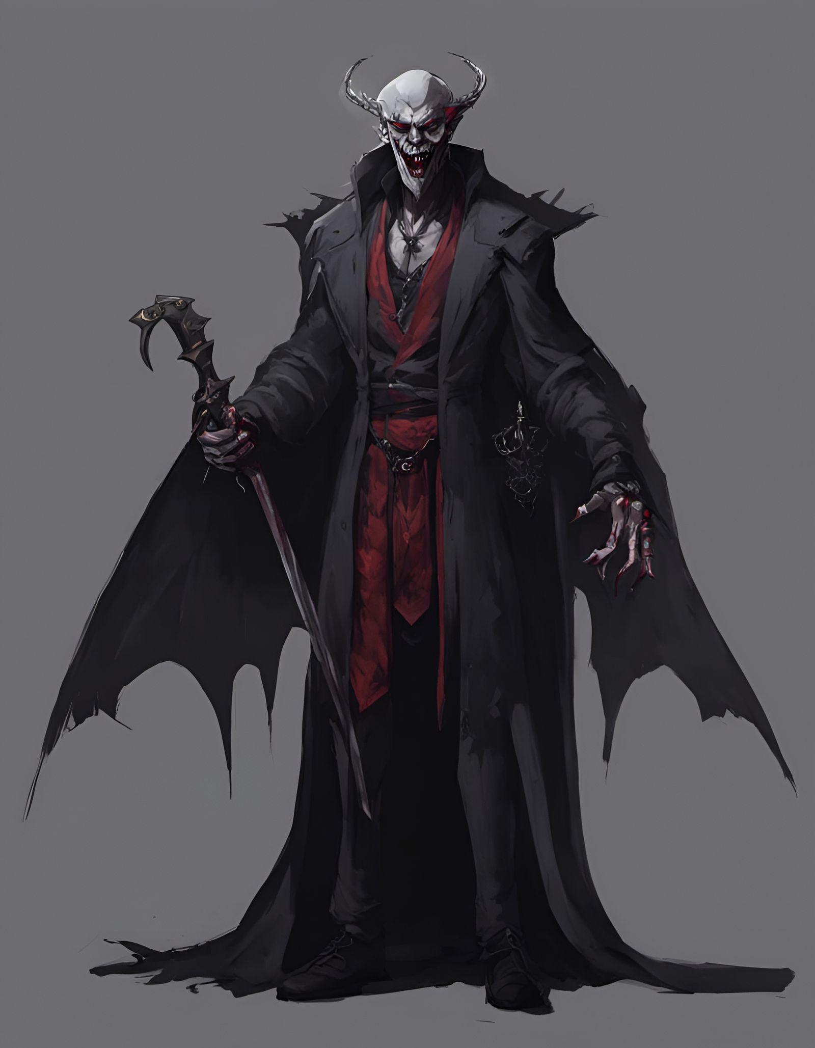 DND Demon Lord Vampire Concept in 4K