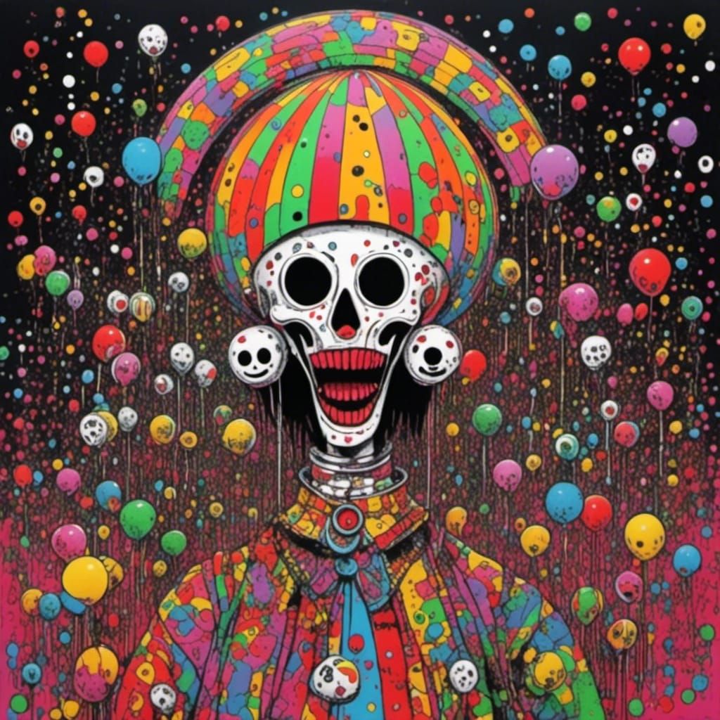 Evil Clowns in a Nightmare Funhouse