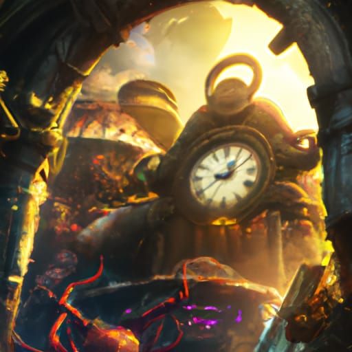 Time is Money: Detailed Fantasy Concept Art