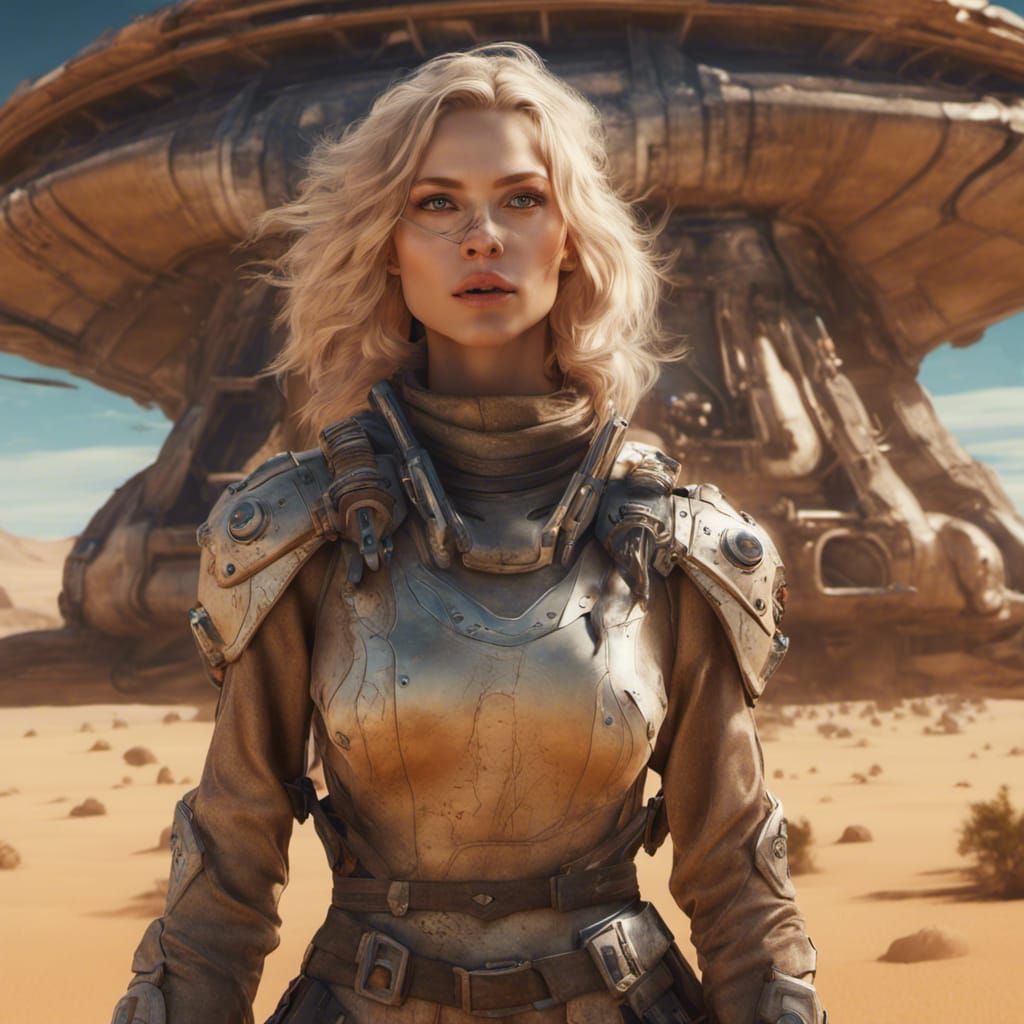 Fantasy Archeologist and Wind Rigger Starship