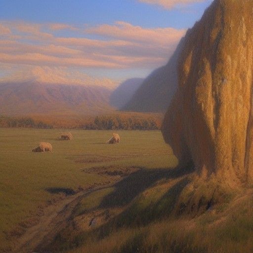 Surreal Dreamscape: An Oil Painting