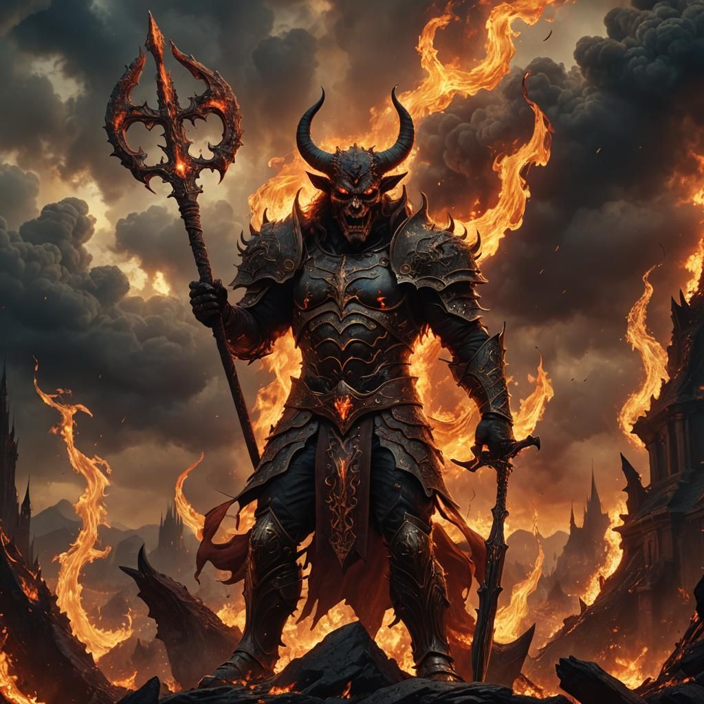 The Devil Wields a Trident in Hellfire