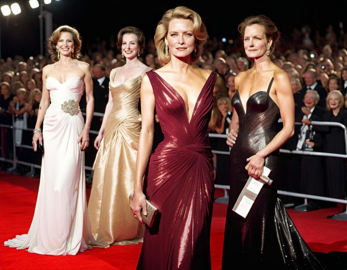 Movie Stars Showcase Gowns on the Red Carpet