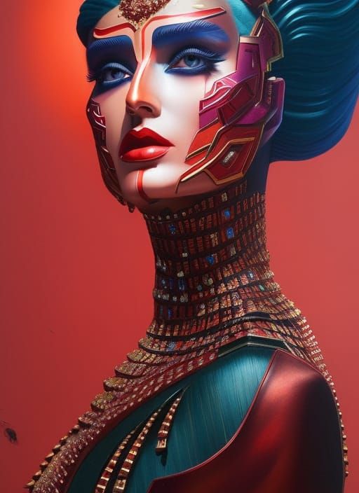 3D Metropolis Geisha