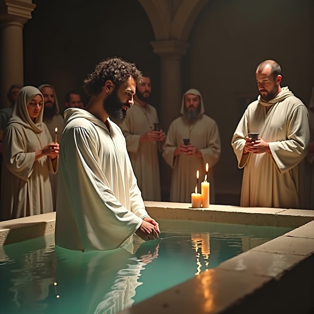 Baptism in First Century Jerusalem: A Fra Angelico Inspired ...