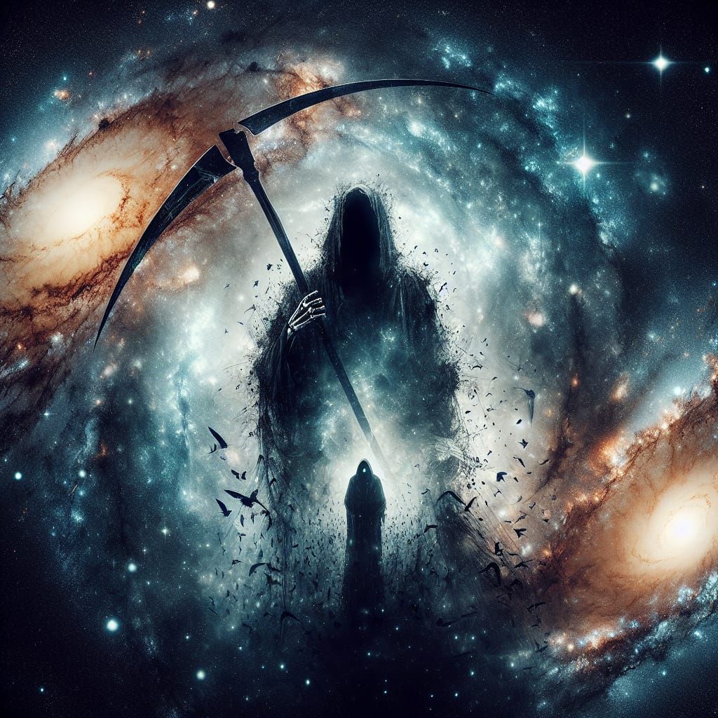 Ethereal Reaper of Souls in a Galaxy