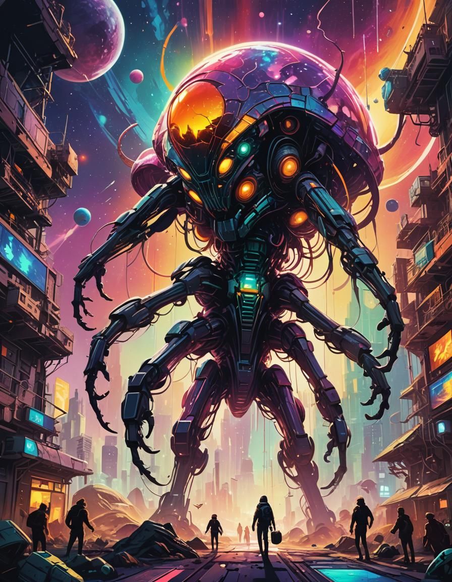 We’ve discovered the reason Sector B277 appears abandoned… a rogue Class 3 Anthrodroid has broken with protocol and has ...