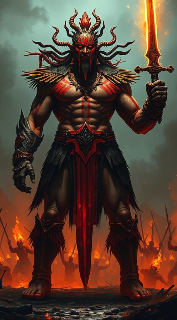 Warrior Transformed: Embodiment of War God