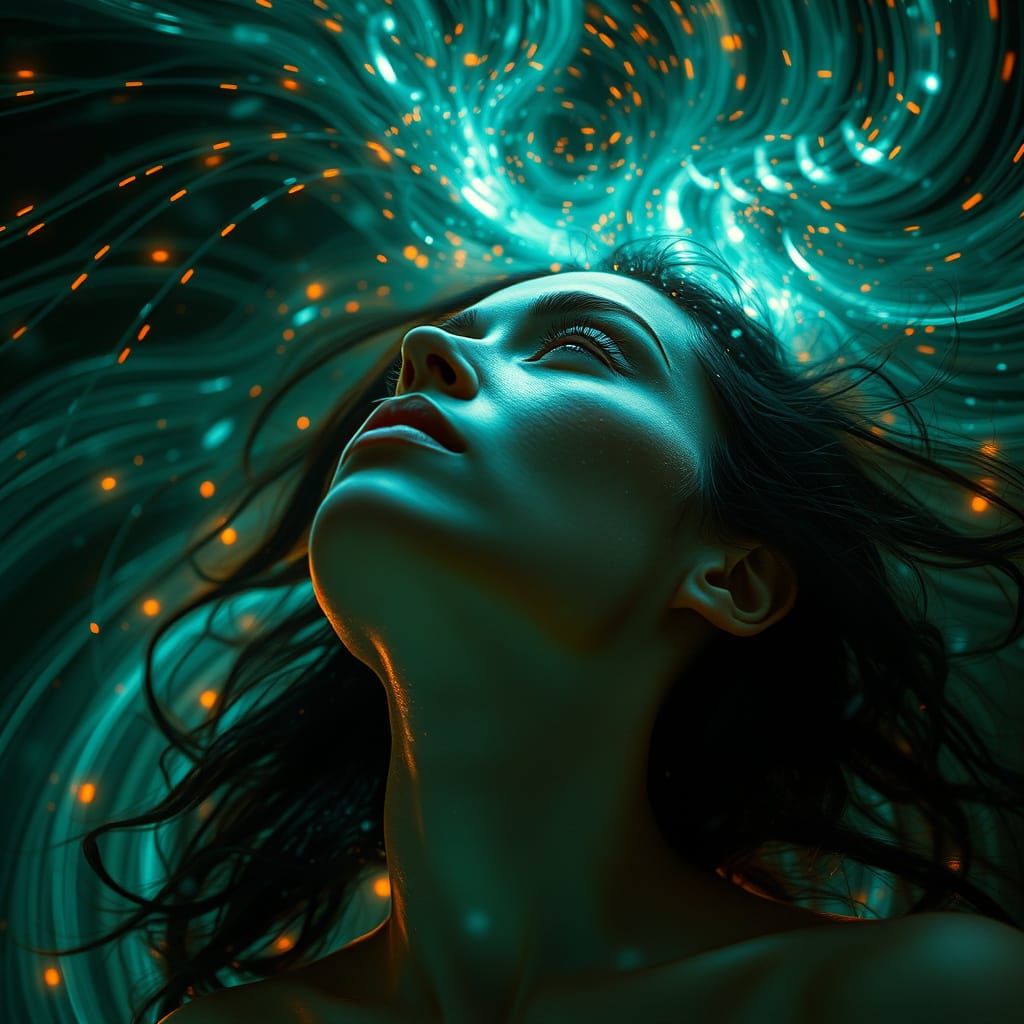 Mesmerizing Trance: Surreal Digital Art
