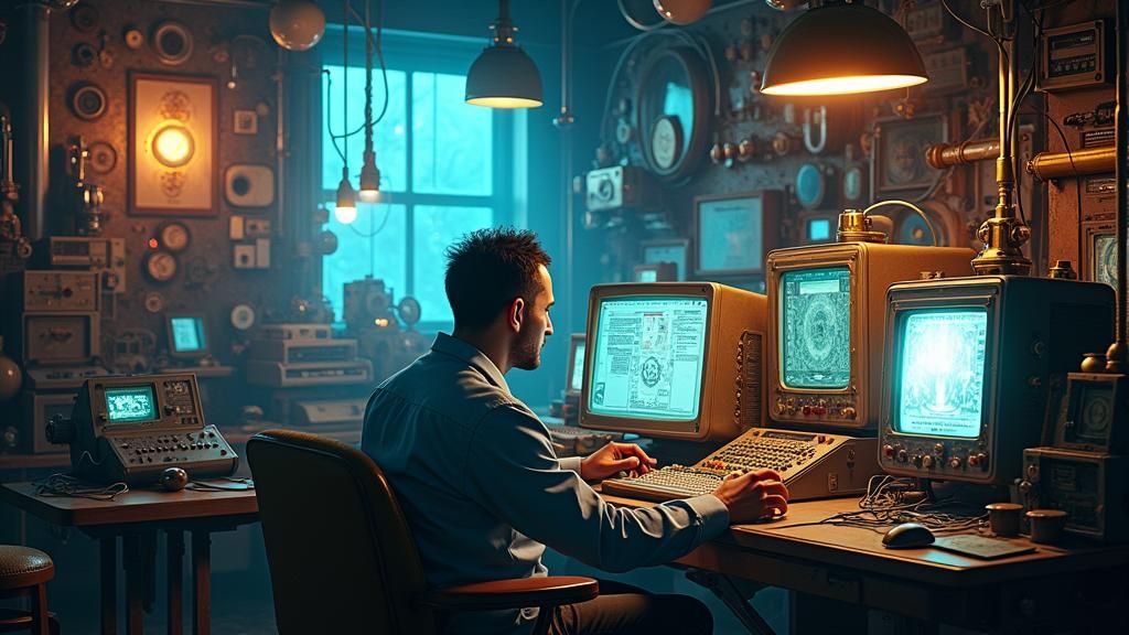 Retro-Futuristic Lab: Emulating Vintage Hardware