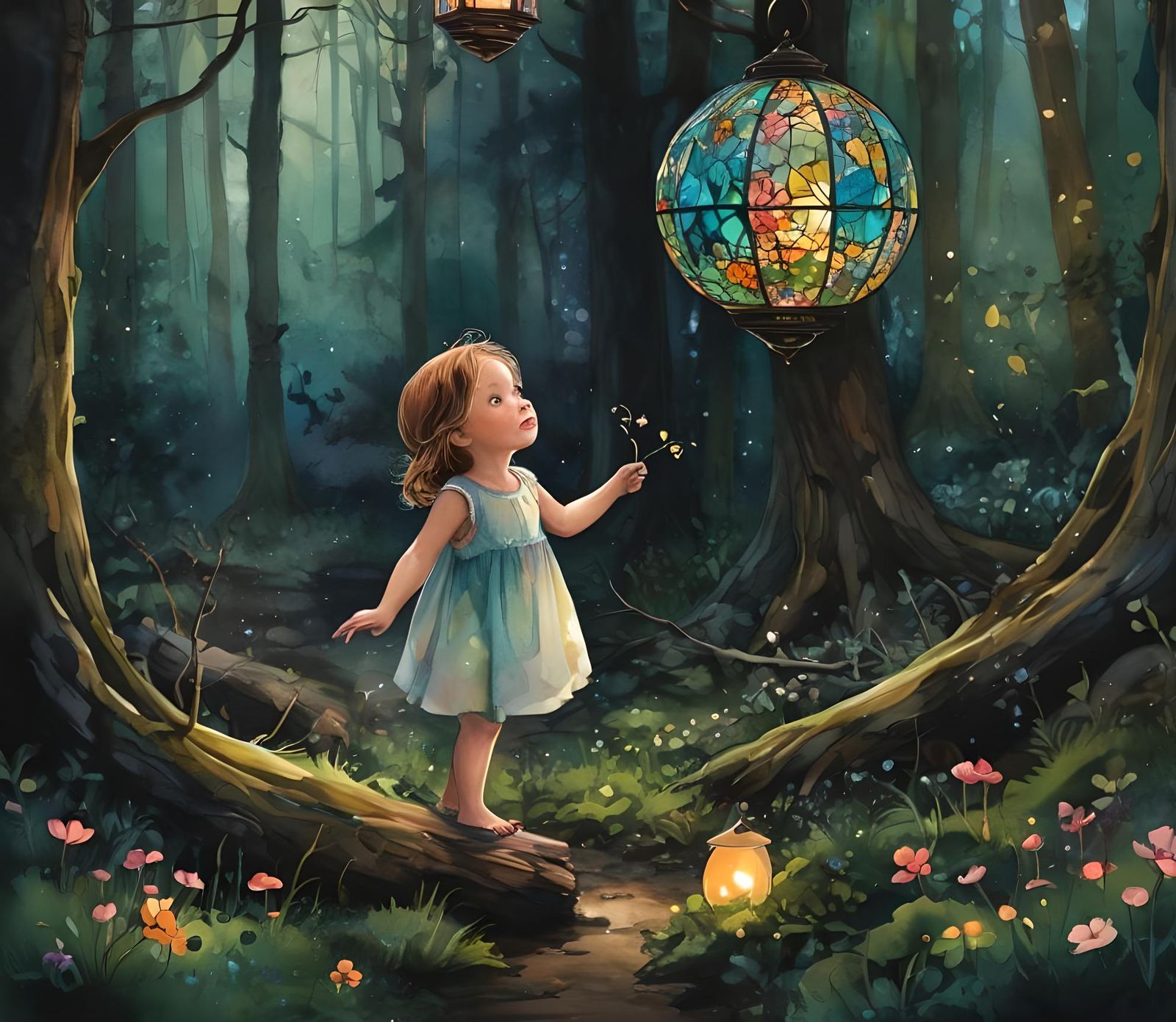 The Girl and the Magic Lantern