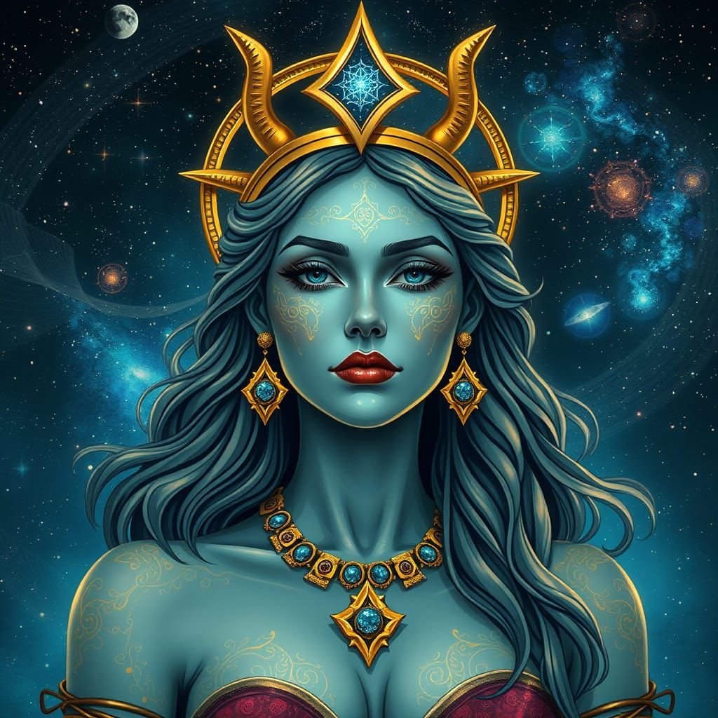 Aquarius Goddess of the Universe