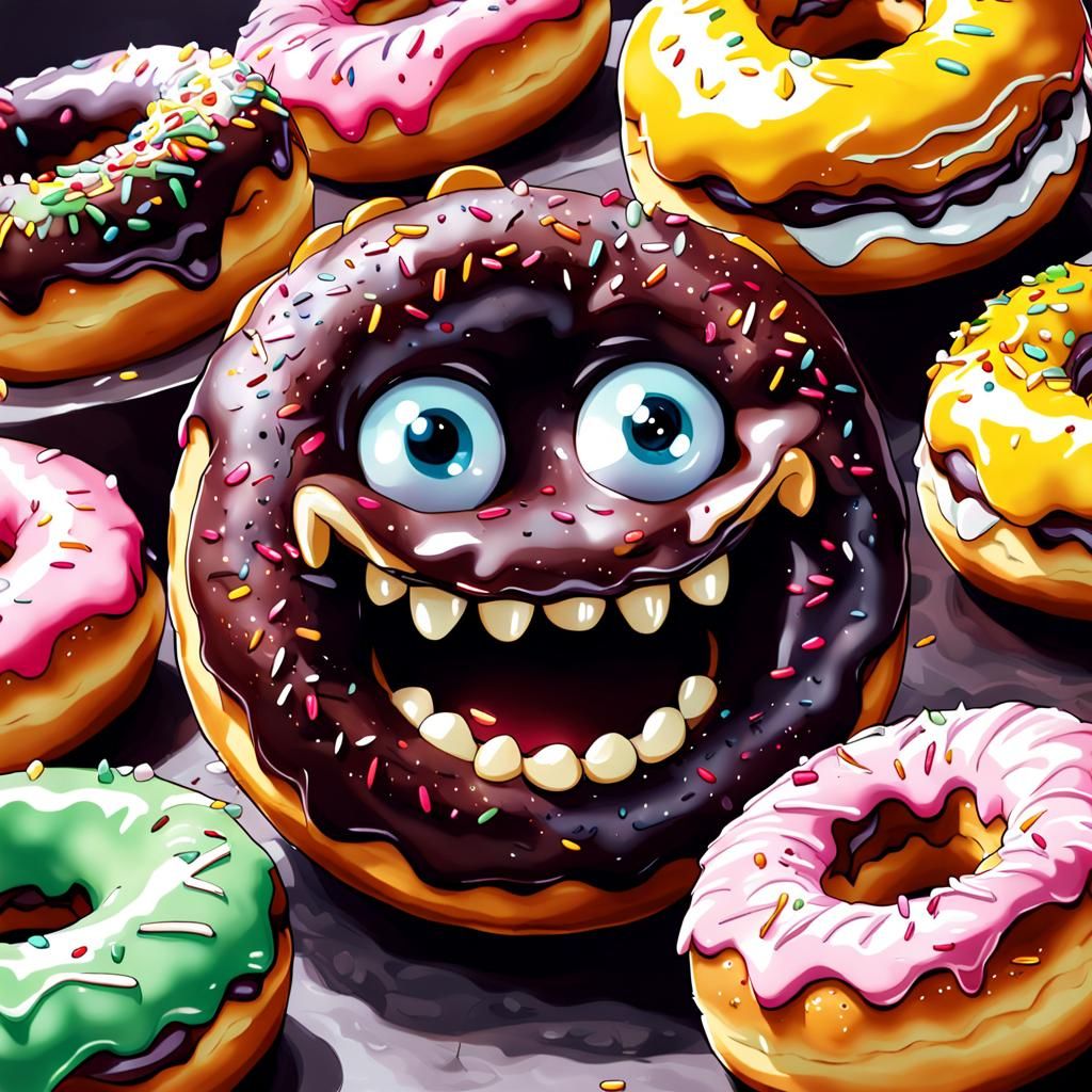 Doughnut 🍩 Monster