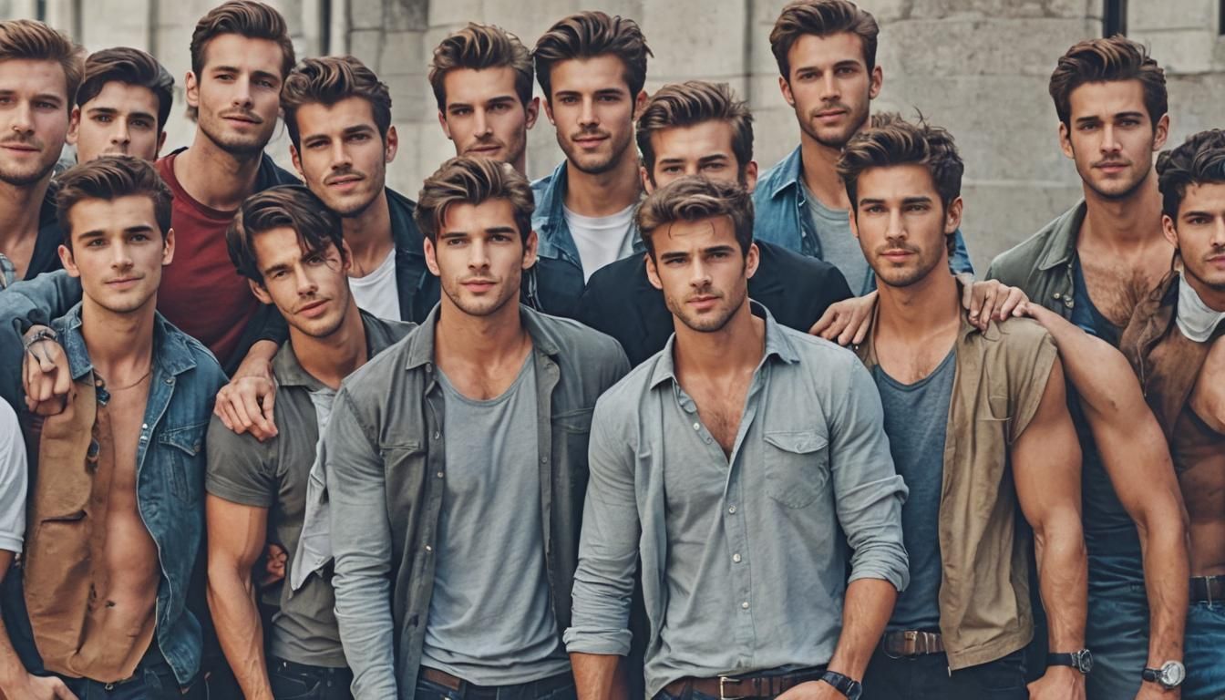 AI Interpretation of 'Hot Guys' Prompt