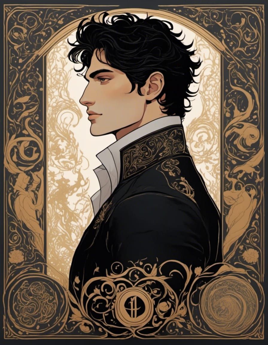 Shadowhunter James Herondale in Palekh Style