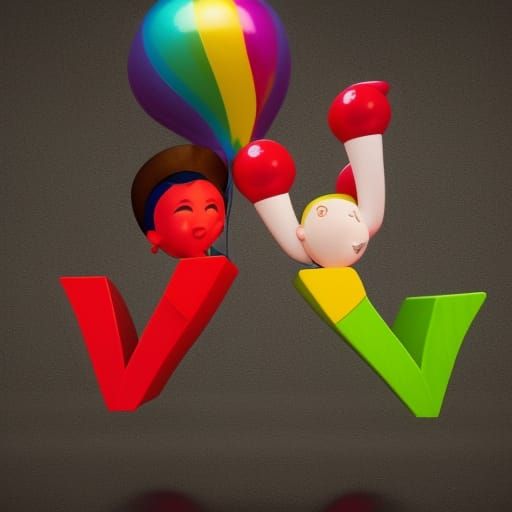 Gay Love Story: 3D Animated Digital Art