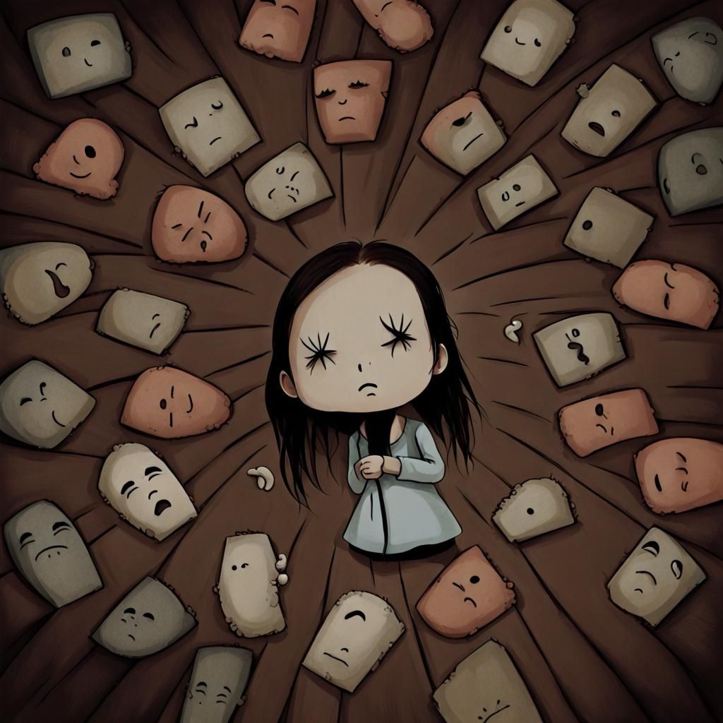 Evoking Madness and Beauty: An AI Impression