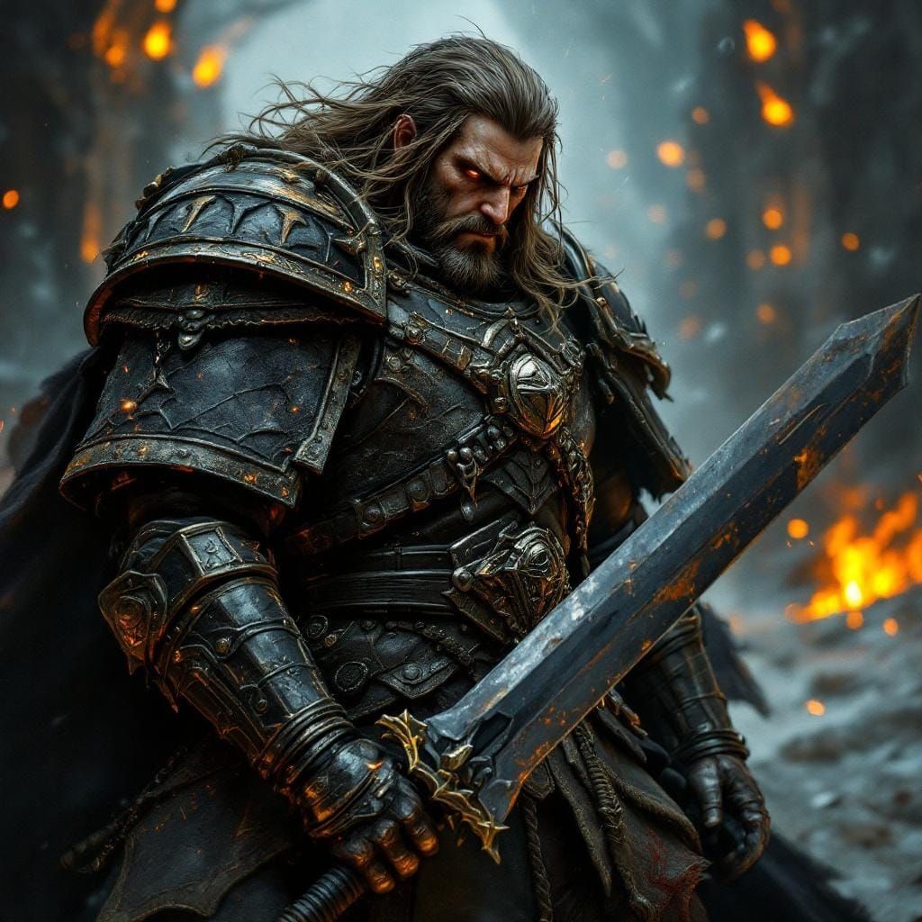 Boromir as Warhammer 40k Chaos Marine