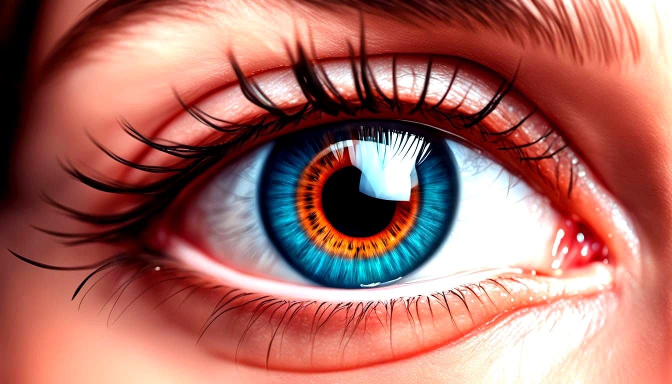 Detailed Macro Photography Selfie