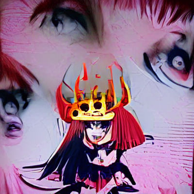 Anime Queen of Hell Digital Art