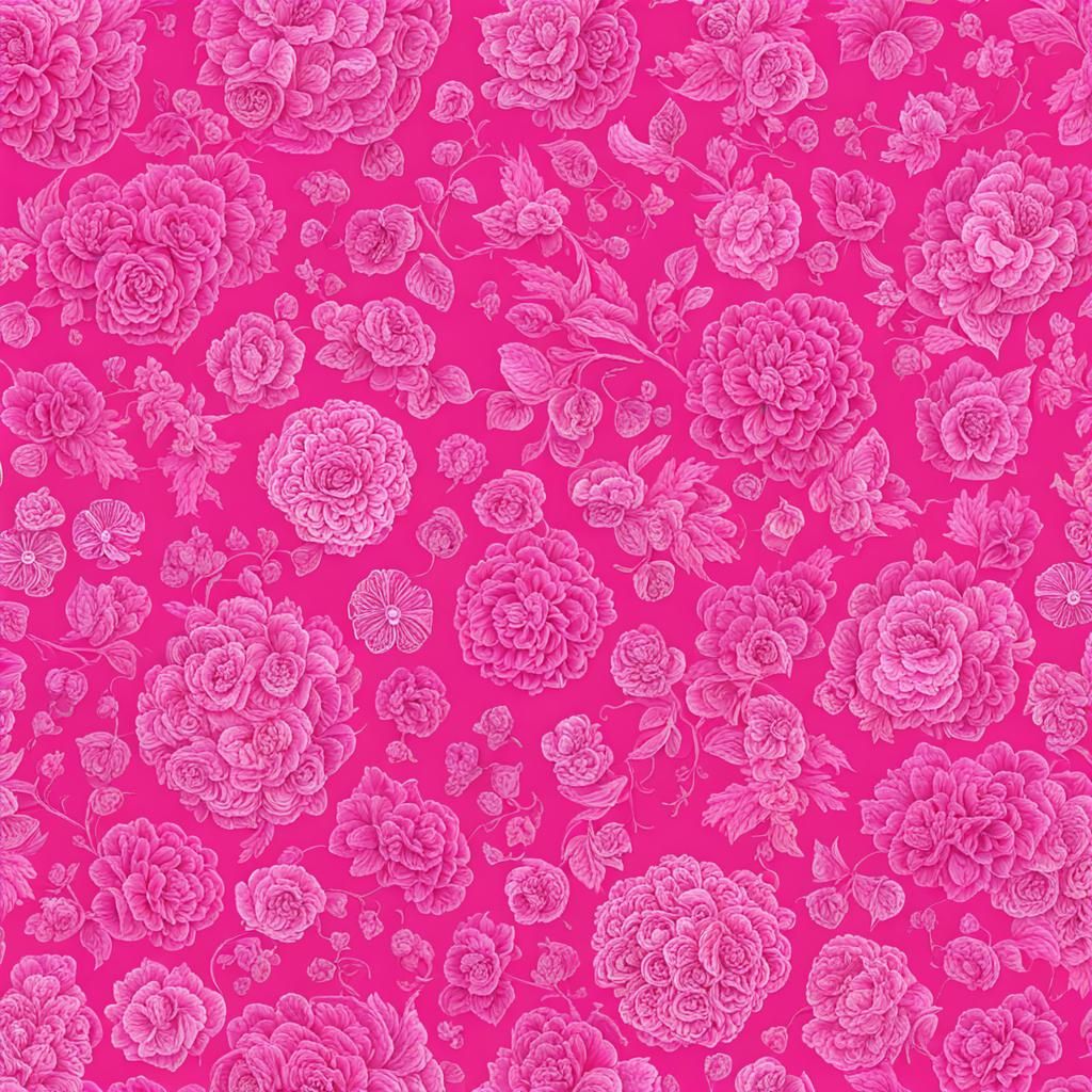 Abstract Pink AI-Generated Image