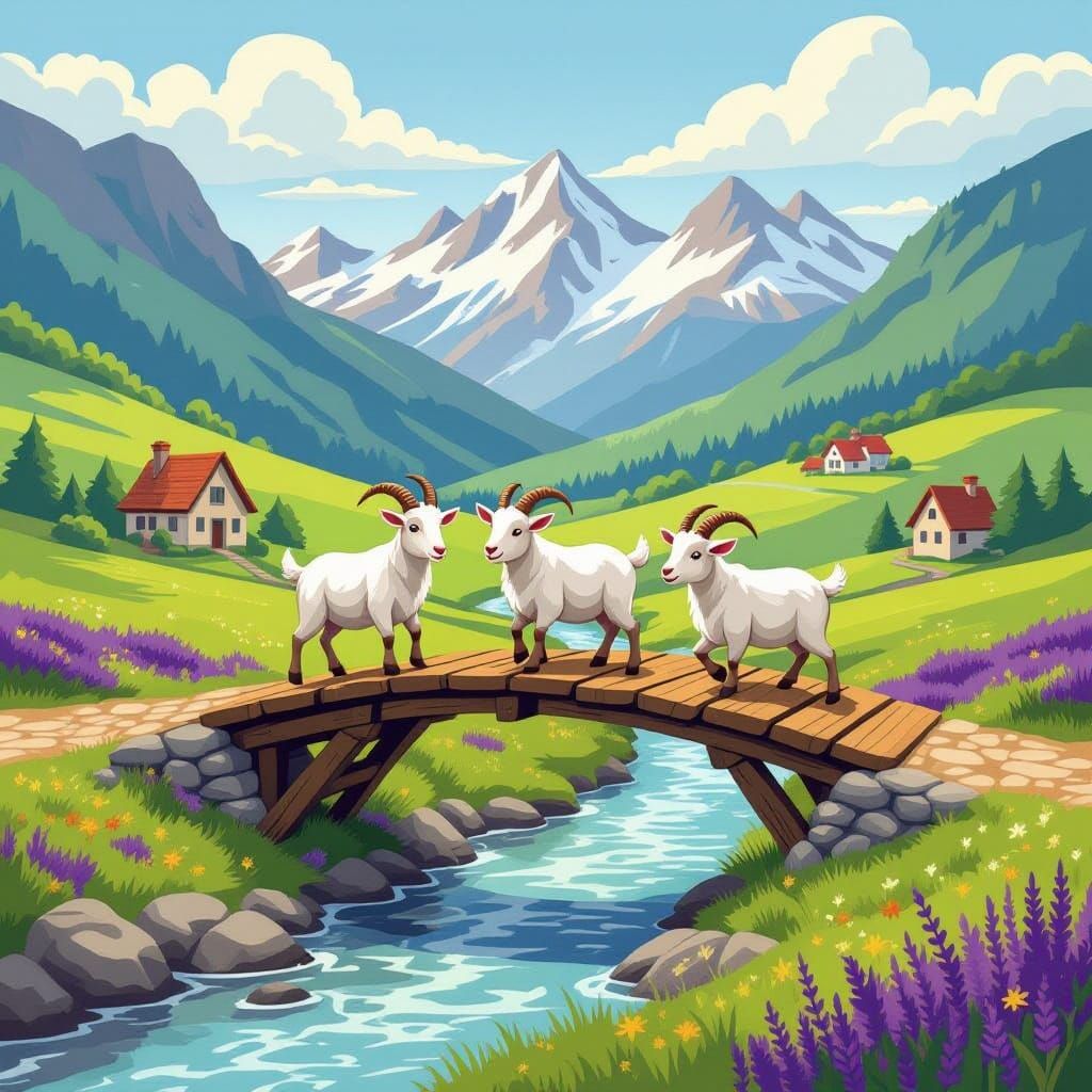 Ethereal Scene from Grimm's Fairy Tales