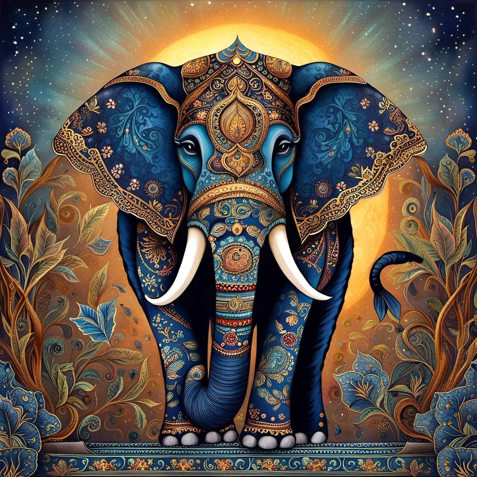 Ancient Indian War Elephant