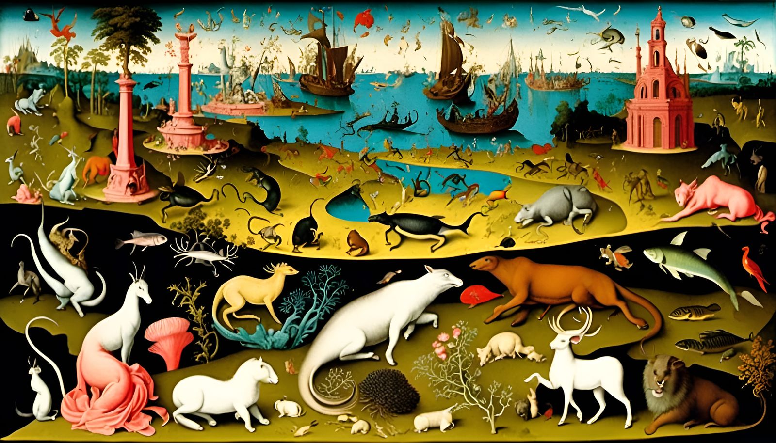 Infernal Biogeography: A Boschian Hellscape