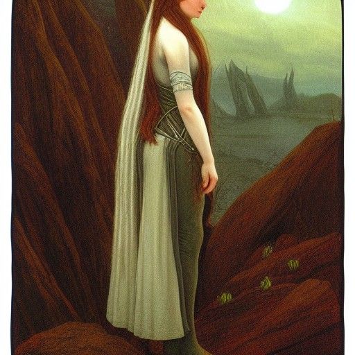 Lady In The Barren Lands