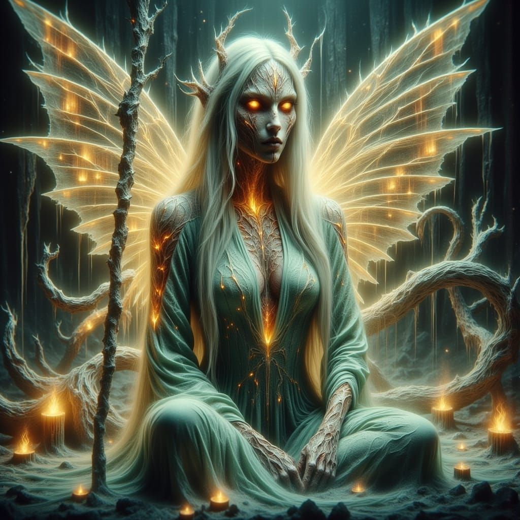 Malevolent Tuatha Dé Danann Fairy of Irish Mythology