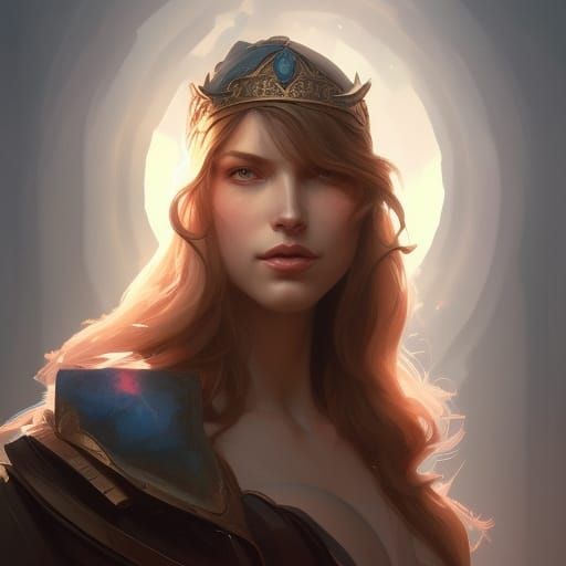 Freya Portrait in Artgerm Style, Dynamic Lighting