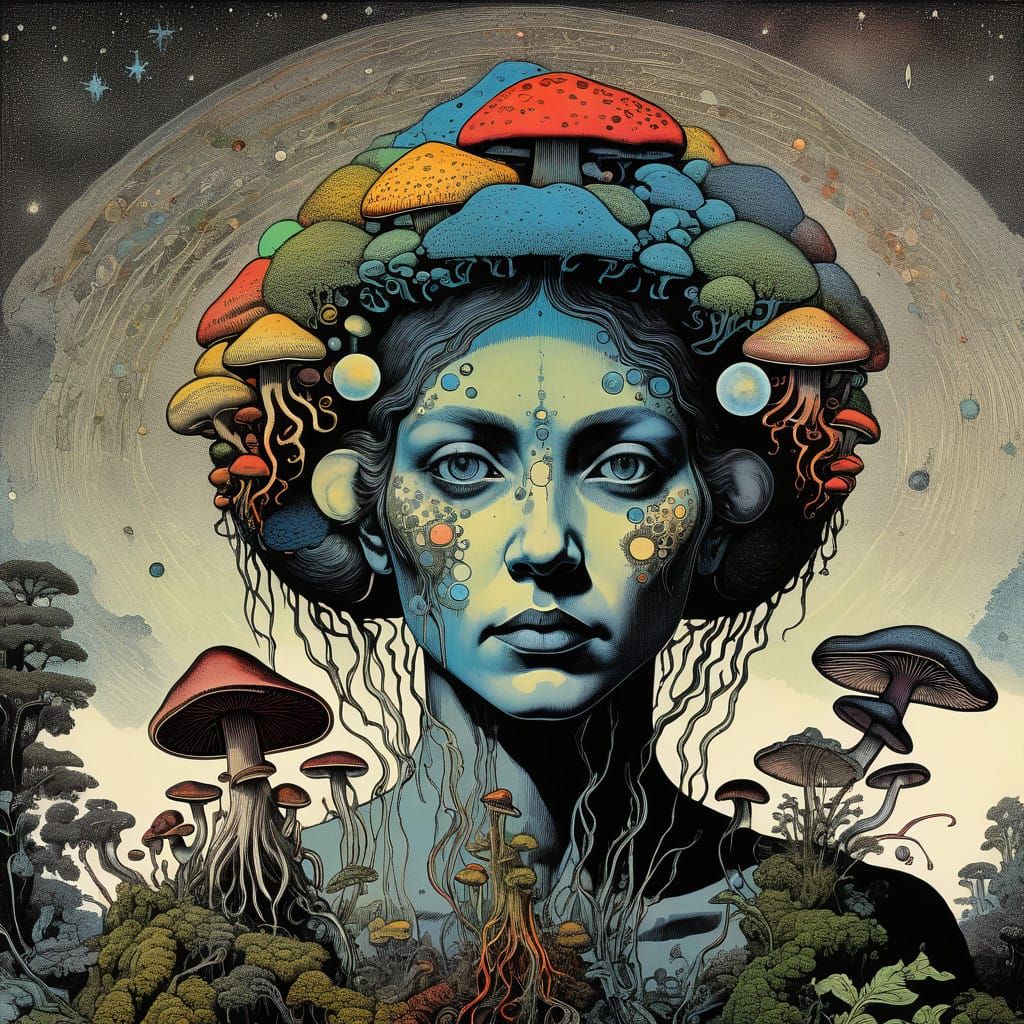 Fungi Girl 15968