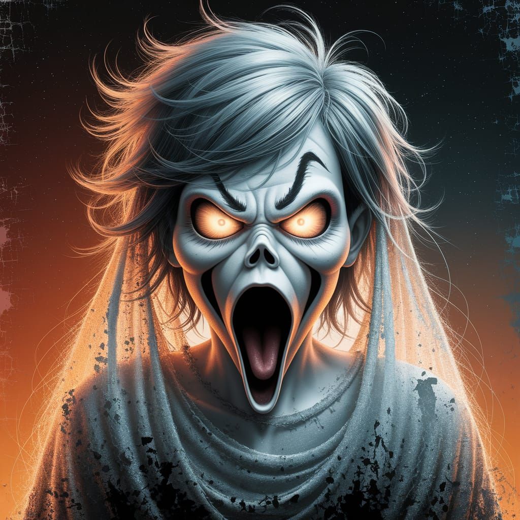 Screaming ghost