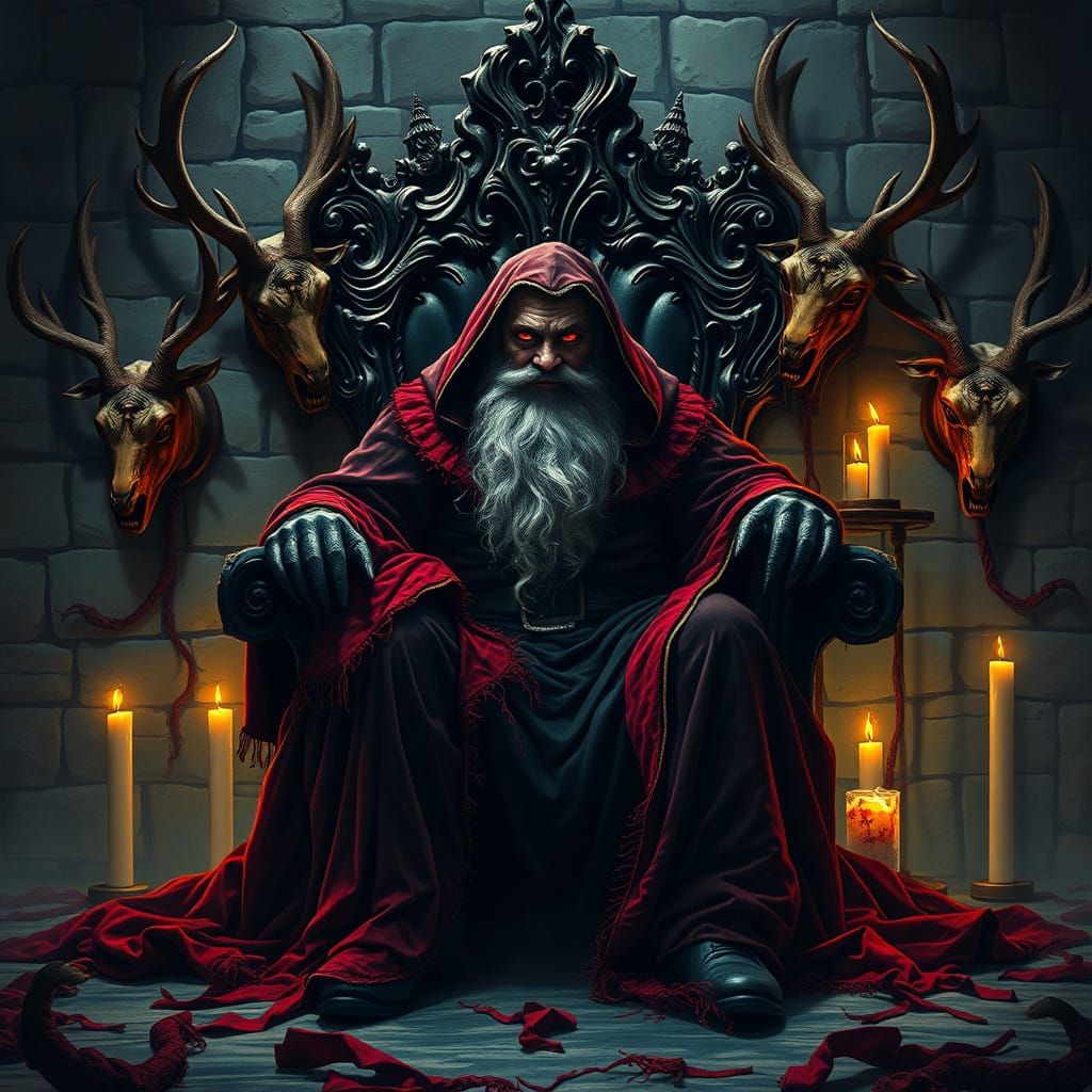 Dark Santa Reigns Supreme in Macabre Holiday Nightmare