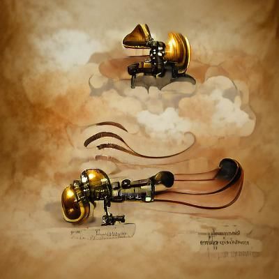 Steampunk Sound Machine Concept Art