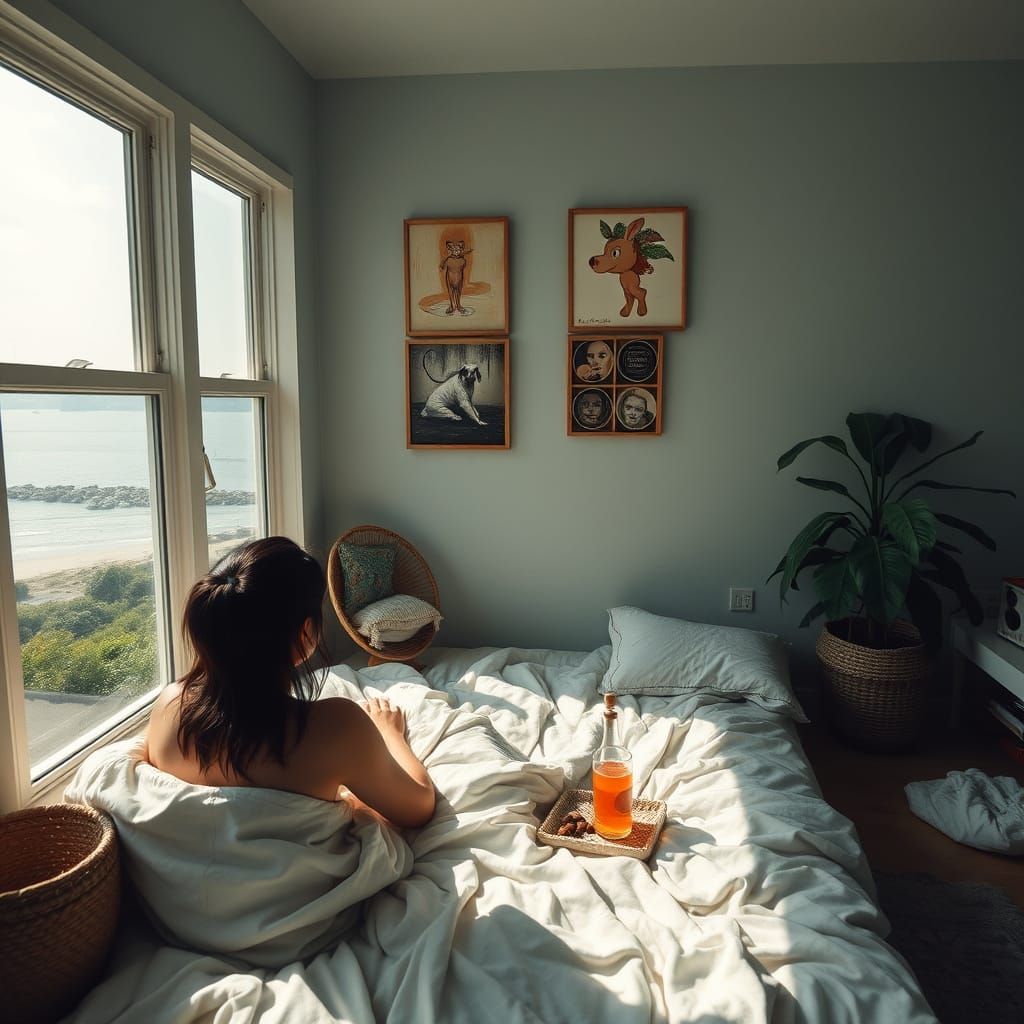 AI Interpretation of Lazy Days