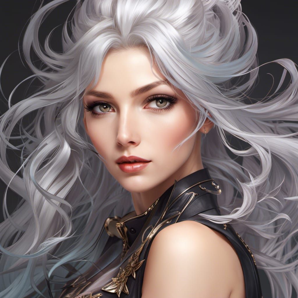 Muscular Tomboy Heroine in Spandex: Fantasy Art