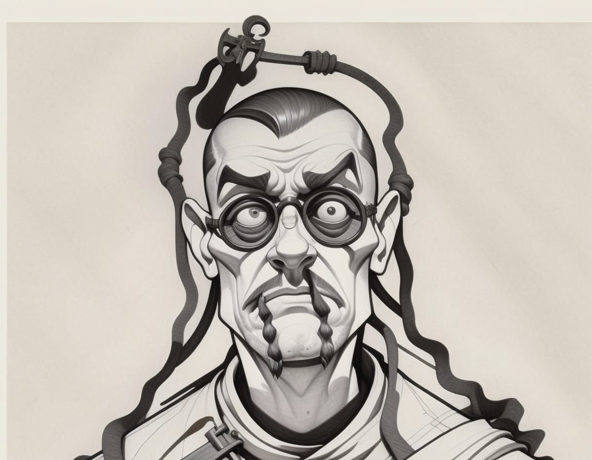 Eldritch Horror Film Noir: Disfigured Captain at Sea