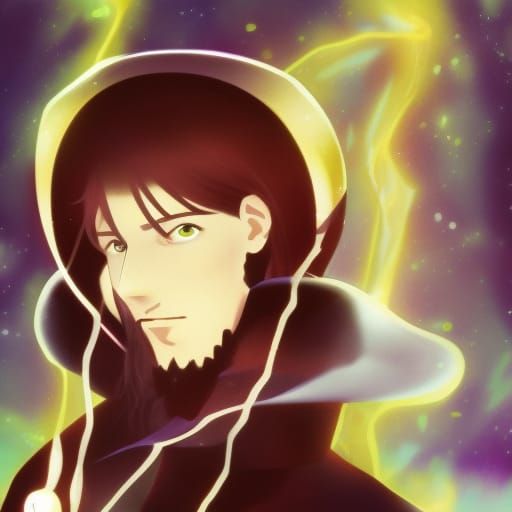 Anime Style Portrait of Rasputin