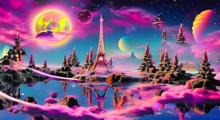 Random Eiffel Tower Appearance